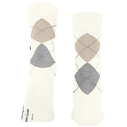 Chaussettes Burlington Covent Garden - Blanc Cassé
