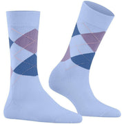 Chaussettes Burlington Covent Garden - Bleu Ciel
