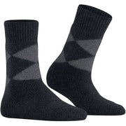 Chaussettes pantoufles confortables Burlington - Noir