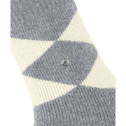 Chaussettes Chaussons Confortables Burlington - Gris Mel