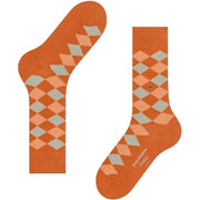 Chaussettes Burlington Danny - Orange Carotte