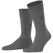 Burlington Dublin Socks - Steel Mel Grey