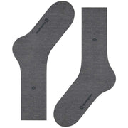 Burlington Dublin Socks - Steel Mel Grey
