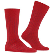 Chaussettes Burlington Duke Street - Rouge Feu