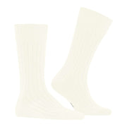 Chaussettes Burlington Duke Street - Blanc cassé