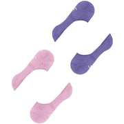Lot de 2 paires de chaussettes invisibles Burlington Everyday - Foxglove Lilas