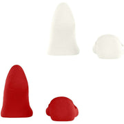 Lot de 2 paires de chaussettes invisibles Burlington Everyday - Rouge actif