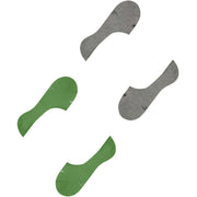 Lot de 2 paires de chaussettes invisibles Burlington Everyday - Fairway Green