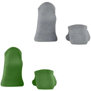 Burlington Everyday Lot de 2 paires de chaussettes pour baskets - Vert Fairway