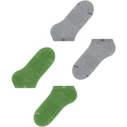 Burlington Everyday Lot de 2 paires de chaussettes pour baskets - Vert Fairway