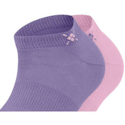 Lot de 2 paires de chaussettes pour baskets Burlington Everyday - Lilas
