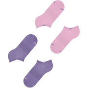 Lot de 2 paires de chaussettes pour baskets Burlington Everyday - Lilas