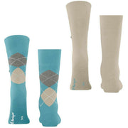 Lot de 2 paires de chaussettes Burlington Everyday Mix - Key Largo Blue