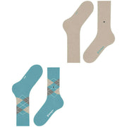 Lot de 2 paires de chaussettes Burlington Everyday Mix - Key Largo Blue