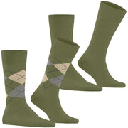 Lot de 2 paires de chaussettes Burlington Everyday Mix - Salvia Green