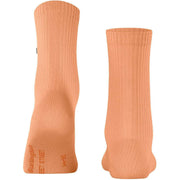 Chaussettes Burlington Fleet Street - Orange Pêche