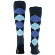 Burlington King Knee High Sock - Marine Blue