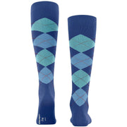 Chaussettes hautes Burlington King - Komblau Blue