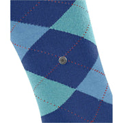 Chaussettes hautes Burlington King - Komblau Blue