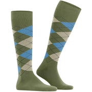 Chaussettes hautes Burlington King - Vert Salvia