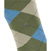 Chaussettes hautes Burlington King - Vert Salvia