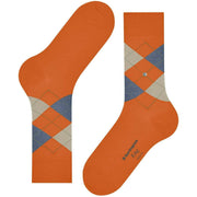 Chaussettes Burlington King - Orange Carotte