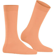 Chaussettes Burlington Lady - Orange Pêche