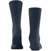 Burlington Leeds Socks - Dark Blue Mel