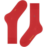 Chaussettes Burlington Lord - Rouge Tulipe
