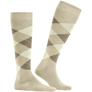 Chaussettes hautes Burlington Manchester - Beige Gravel