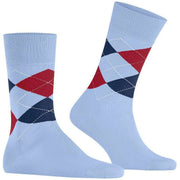 Chaussettes Burlington Manchester - Bleu Ciel Arctique