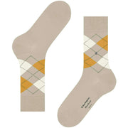 Chaussettes Burlington Manchester - Beige Crème