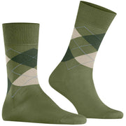 Chaussettes Burlington Manchester - Vert Citron