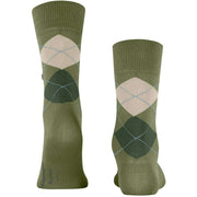 Chaussettes Burlington Manchester - Vert Citron
