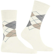 Chaussettes Burlington Manchester - Blanc cassé