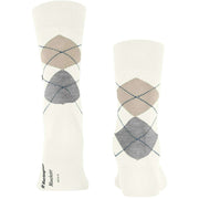 Chaussettes Burlington Manchester - Blanc cassé
