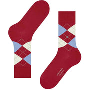 Chaussettes Burlington Manchester - Rouge Tropicana