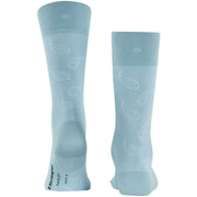 Chaussettes Burlington Paisley - Bleu Patagonie