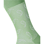 Chaussettes Burlington Paisley - Vert Calme