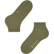 Chaussettes Burlington Palace Street Sneaker - Vert Salvia