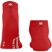 Chaussettes Burlington Palace Street Sneaker - Rouge Tulipe