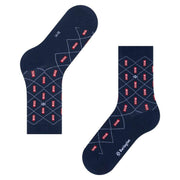 Burlington Phone Booth Socks - Marine Navy