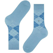 Chaussettes Burlington Preston - Bleu Mer Profond