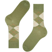 Chaussettes Burlington Preston - Vert Salvia