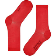 Chaussettes Burlington Princess Street - Bloody Mary Rouge