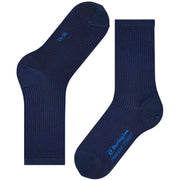 Chaussettes Burlington Princess Street - Col Bleu