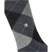 Chaussettes hautes Burlington Queen - Gris Mélange