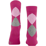 Chaussettes Burlington Queen - Rouge Aubergine