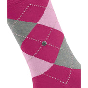Chaussettes Burlington Queen - Rouge Aubergine