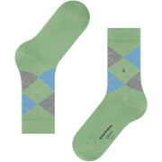 Chaussettes Burlington Queen - Vert Persan